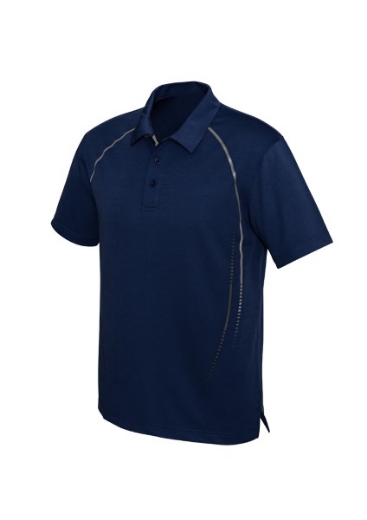 Picture of Biz Collection Mens Cyber Polo Shirt 100% Bizcool Polyester Sports Interlock